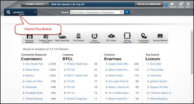 Mitchell 1 ProDemand 1Search Plus Module